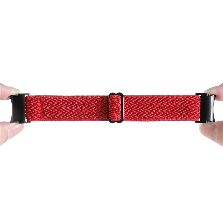 For Samsung Galaxy Watch6 / Watch6 Classic / Watch 5 Wave Shape Watch Strap Braided Wrist Band
