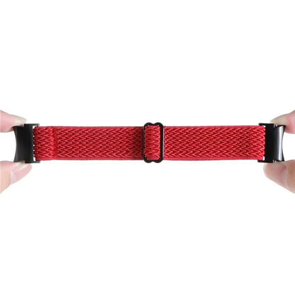 For Samsung Galaxy Watch6 / Watch6 Classic / Watch 5 Wave Shape Watch Strap Braided Wrist Band