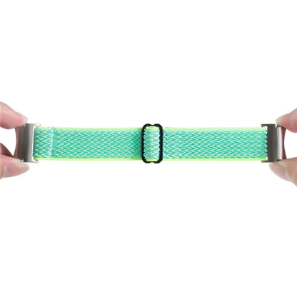 For Samsung Galaxy Watch6 / Watch6 Classic / Watch 5 Wave Shape Watch Strap Braided Wrist Band
