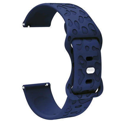 For Coros Pace 3 / Apex 46mm / Apex Pro Silicone Band 22mm Leopard Texture Watch Strap