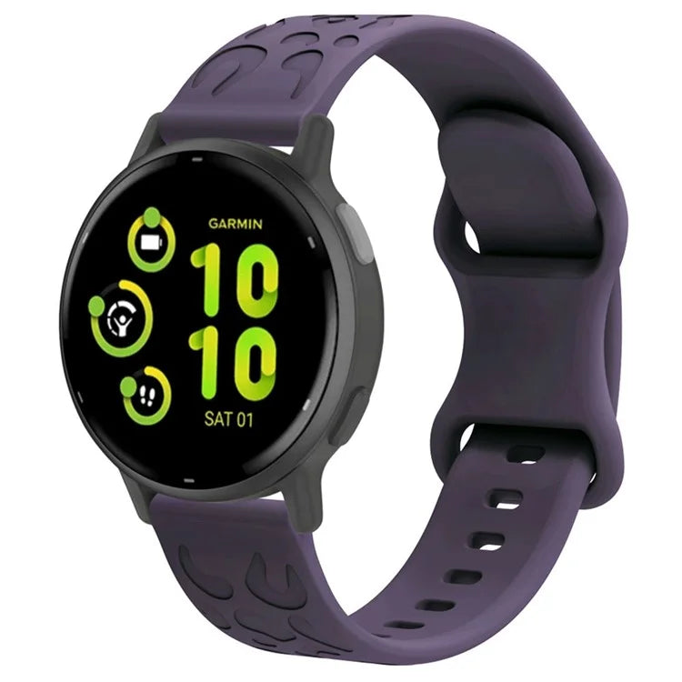 For Coros Pace 3 / Apex 46mm / Apex Pro Silicone Band 22mm Leopard Texture Watch Strap
