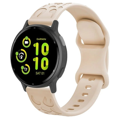 For Coros Pace 3 / Apex 46mm / Apex Pro Silicone Band 22mm Leopard Texture Watch Strap