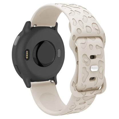 For Coros Pace 3 / Apex 46mm / Apex Pro Silicone Band 22mm Leopard Texture Watch Strap