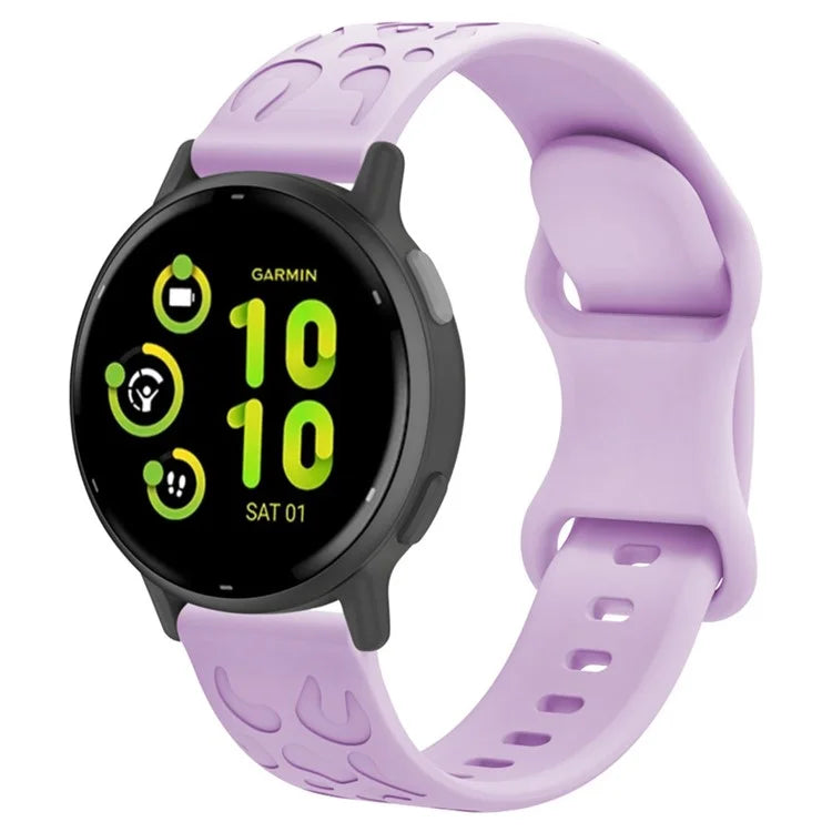 For Coros Pace 3 / Apex 46mm / Apex Pro Silicone Band 22mm Leopard Texture Watch Strap