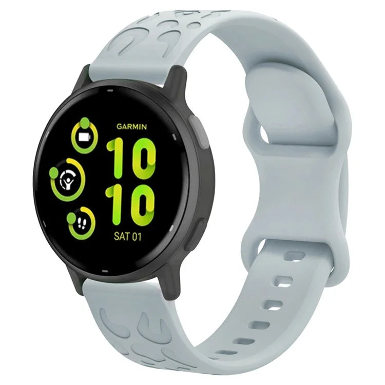 For Coros Pace 3 / Apex 46mm / Apex Pro Silicone Band 22mm Leopard Texture Watch Strap
