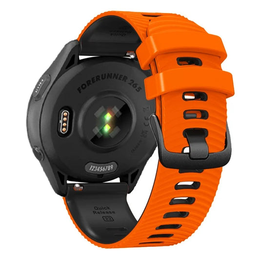 For Coros Pace 3 / Apex 46mm / Apex Pro Watch Strap 22mm Dual Color Silicone Band
