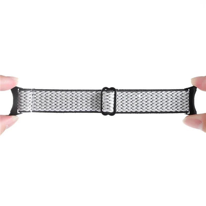 For Google Pixel Watch 2 / Pixel Watch Nylon Braided Watch Band Wave Wrist Strap