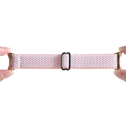 For Google Pixel Watch 2 / Pixel Watch Nylon Braided Watch Band Wave Wrist Strap