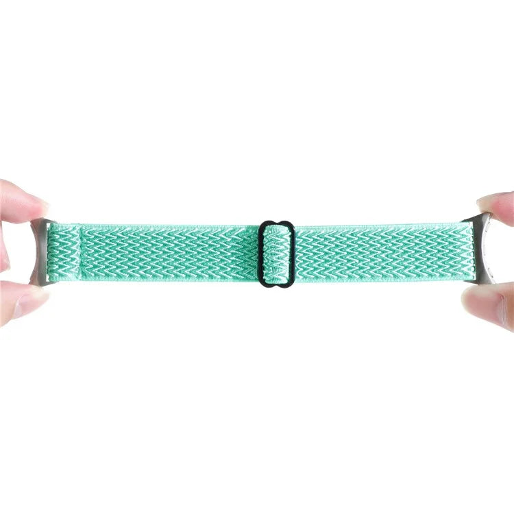 For Google Pixel Watch 2 / Pixel Watch Nylon Braided Watch Band Wave Wrist Strap