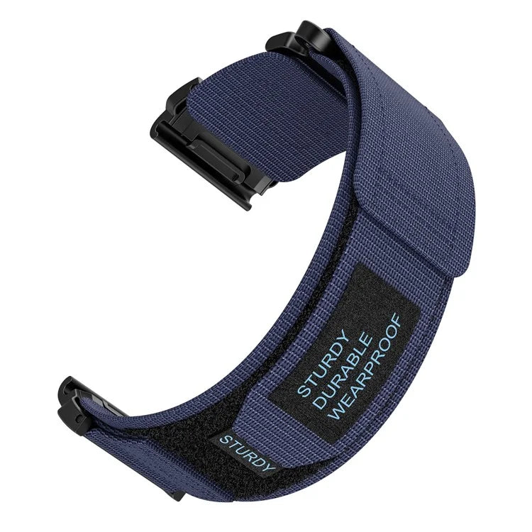 For Garmin Smart Watch 22mm Nylon Wrist Band Magic Tape Design Sport Replacement Strap