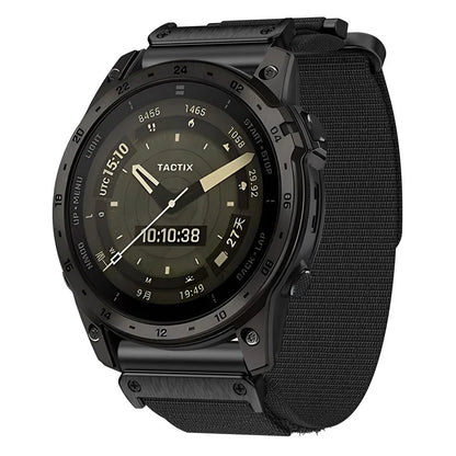 For Garmin Smart Watch 26mm Nylon Women Adjustable Band Magic Tape Design Sport Replacement Strap