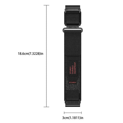 For Garmin Smart Watch 26mm Nylon Women Adjustable Band Magic Tape Design Sport Replacement Strap
