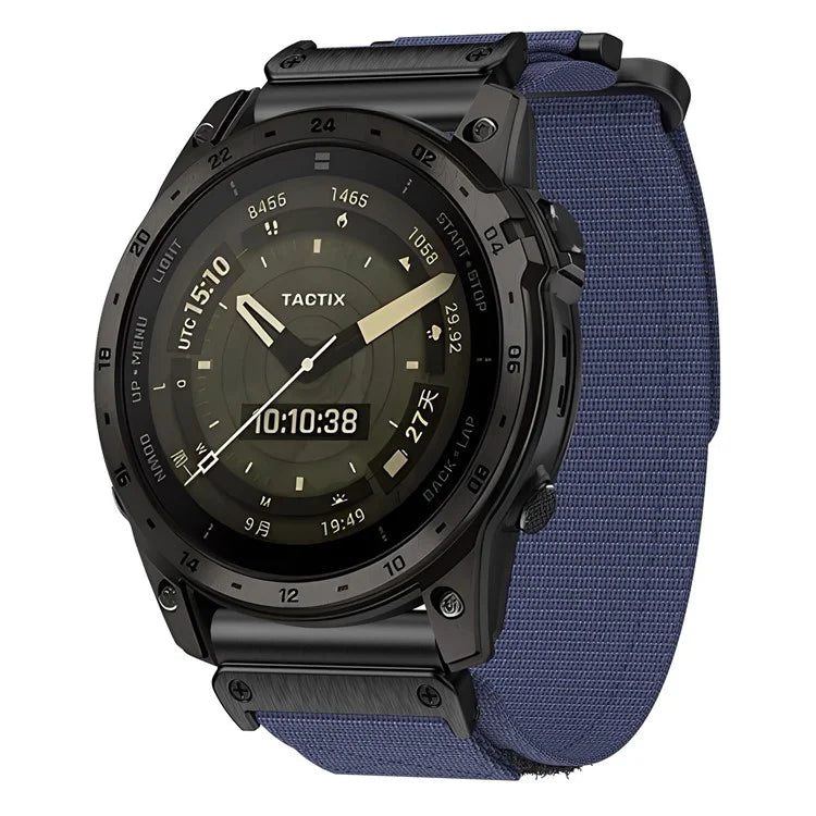 For Garmin Smart Watch 26mm Nylon Women Adjustable Band Magic Tape Design Sport Replacement Strap