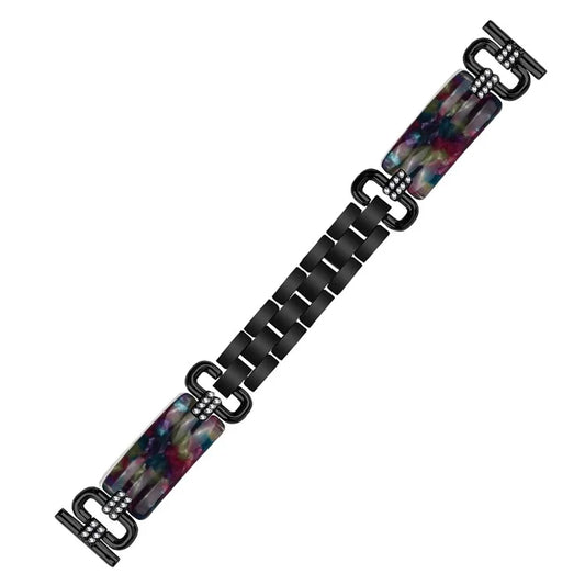 For Garmin Forerunner 645  /  645 Music Resin Watch Band with Rhinestone