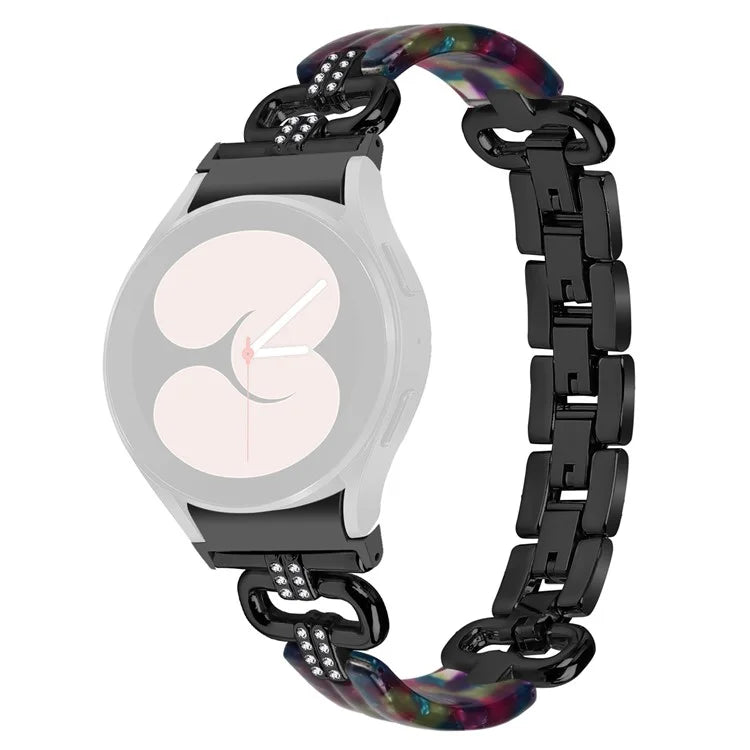 Resin Strap for Samsung Galaxy Watch4 / Watch5 / Watch4 Classic / Watch4 Active / Watch5 Active / Watch5 Pro Watch Band