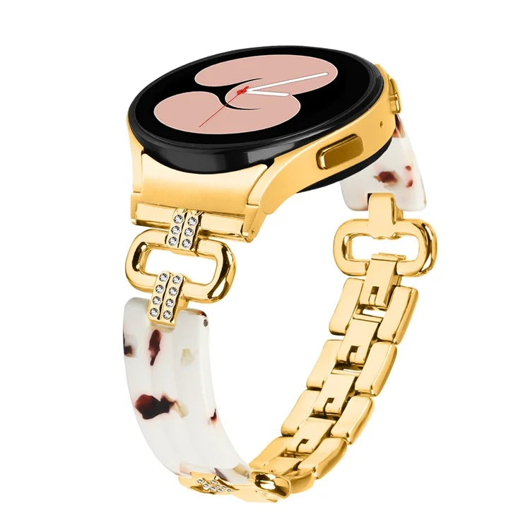 Resin Strap for Samsung Galaxy Watch4 / Watch5 / Watch4 Classic / Watch4 Active / Watch5 Active / Watch5 Pro Watch Band