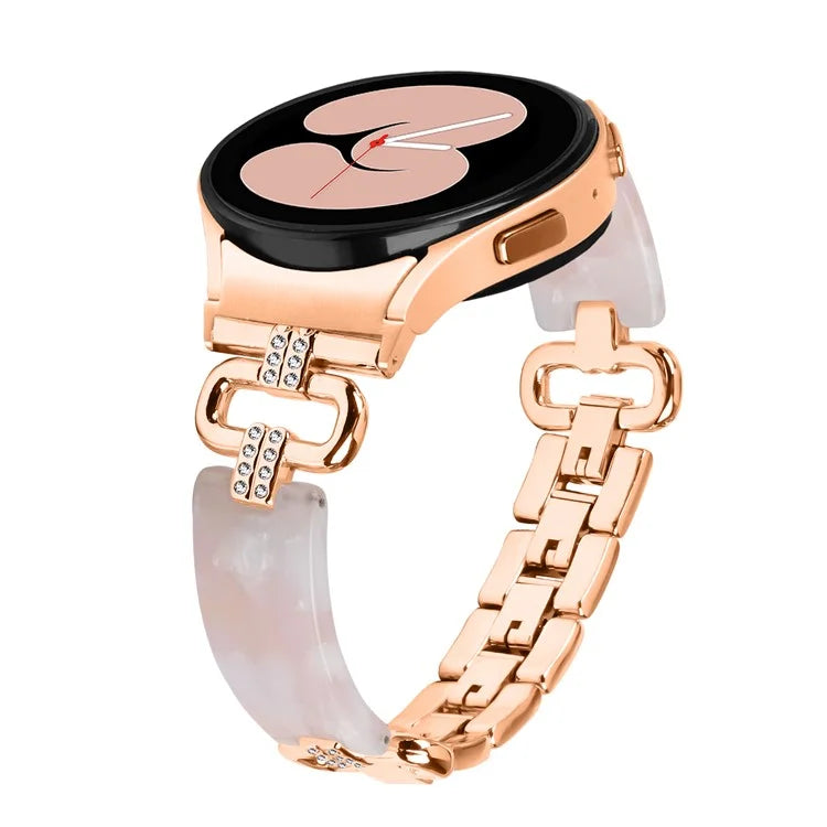 Resin Strap for Samsung Galaxy Watch4 / Watch5 / Watch4 Classic / Watch4 Active / Watch5 Active / Watch5 Pro Watch Band