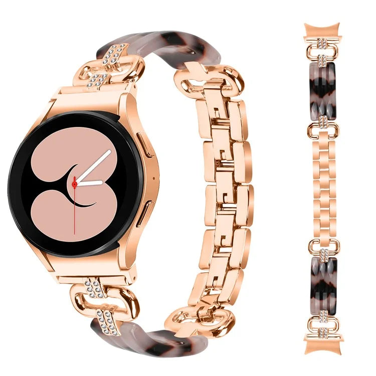Resin Strap for Samsung Galaxy Watch4 / Watch5 / Watch4 Classic / Watch4 Active / Watch5 Active / Watch5 Pro Watch Band