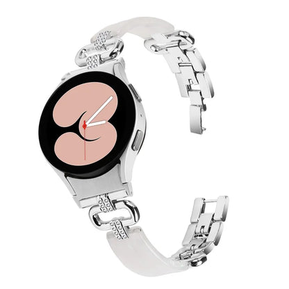Resin Strap for Samsung Galaxy Watch4 / Watch5 / Watch4 Classic / Watch4 Active / Watch5 Active / Watch5 Pro Watch Band