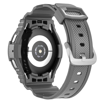 For Samsung Galaxy Watch4 40mm / Watch 5 40mm Integrated TPU Watch Strap Adjustable Band with Watch Case