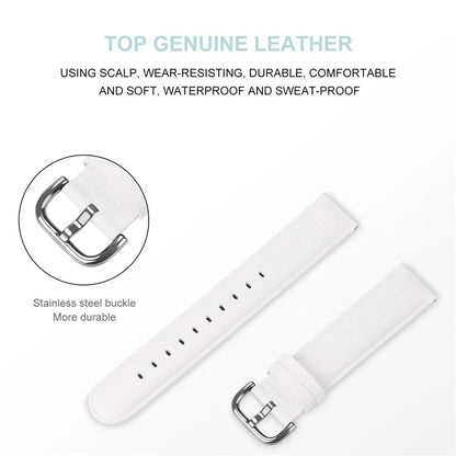Watch Strap for Huawei Watch GT / GT 2 46mm / 42mm / Samsung Galaxy Watch 46mm First Layer Cowhide Wrist Band