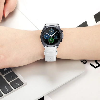 Watch Strap for Huawei Watch GT / GT 2 46mm / 42mm / Samsung Galaxy Watch 46mm First Layer Cowhide Wrist Band