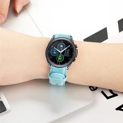 Watch Strap for Huawei Watch GT / GT 2 46mm / 42mm / Samsung Galaxy Watch 46mm First Layer Cowhide Wrist Band