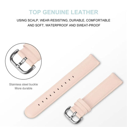 Watch Strap for Huawei Watch GT / GT 2 46mm / 42mm / Samsung Galaxy Watch 46mm First Layer Cowhide Wrist Band