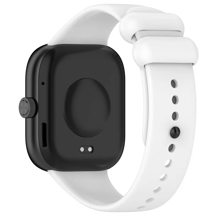For Xiaomi Redmi Watch 4 / Mi 8 Pro Silicone Watch Band with Black Buckle
