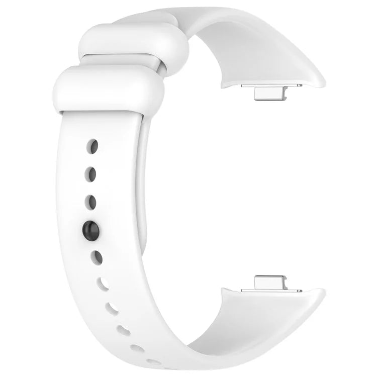 For Xiaomi Redmi Watch 4 / Mi 8 Pro Silicone Watch Band with Black Buckle