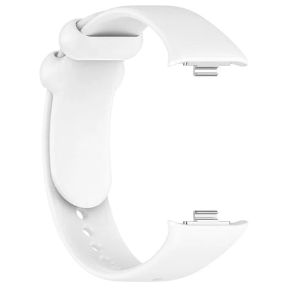 For Xiaomi Redmi Watch 4 / Mi 8 Pro Silicone Watch Band with Black Buckle