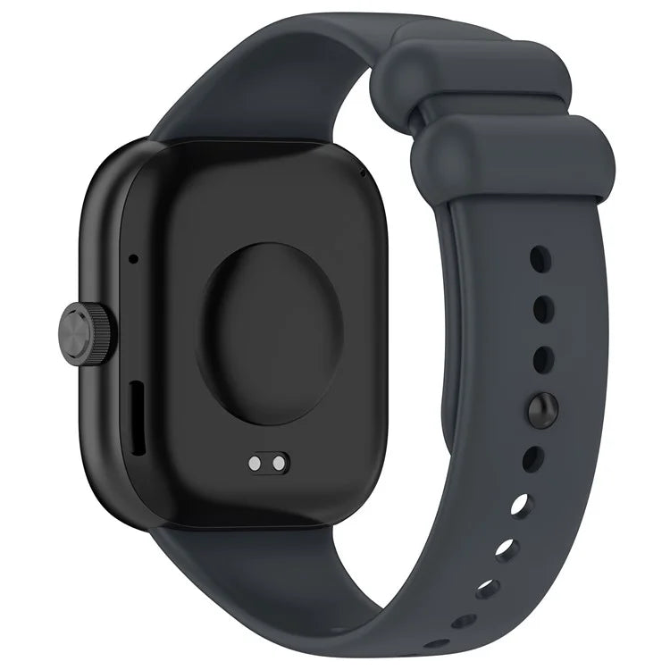For Xiaomi Redmi Watch 4 / Mi 8 Pro Silicone Watch Band with Black Buckle