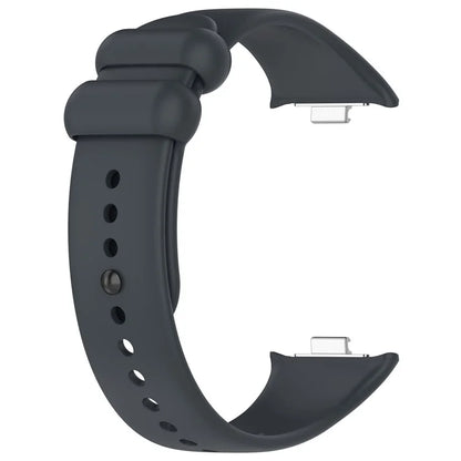For Xiaomi Redmi Watch 4 / Mi 8 Pro Silicone Watch Band with Black Buckle