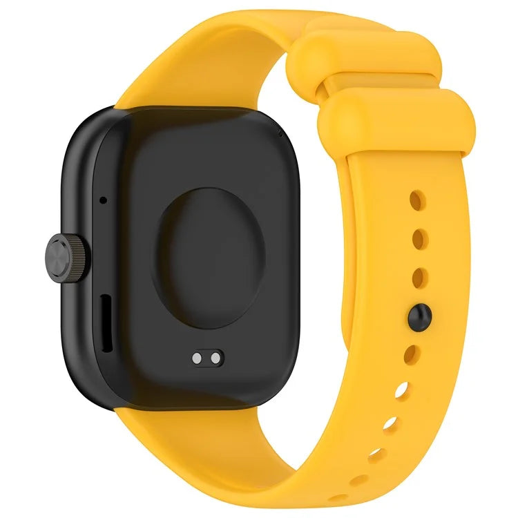 For Xiaomi Redmi Watch 4 / Mi 8 Pro Silicone Watch Band with Black Buckle