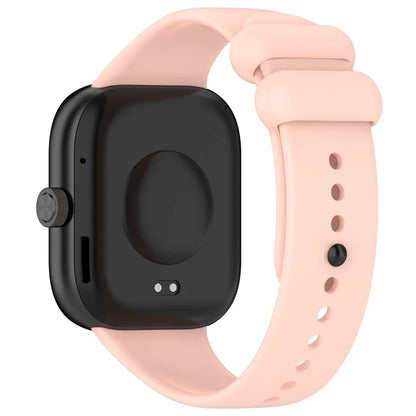 For Xiaomi Redmi Watch 4 / Mi 8 Pro Silicone Watch Band with Black Buckle