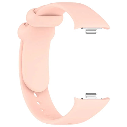 For Xiaomi Redmi Watch 4 / Mi 8 Pro Silicone Watch Band with Black Buckle