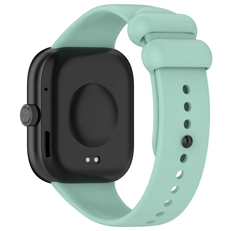 For Xiaomi Redmi Watch 4 / Mi 8 Pro Silicone Watch Band with Black Buckle
