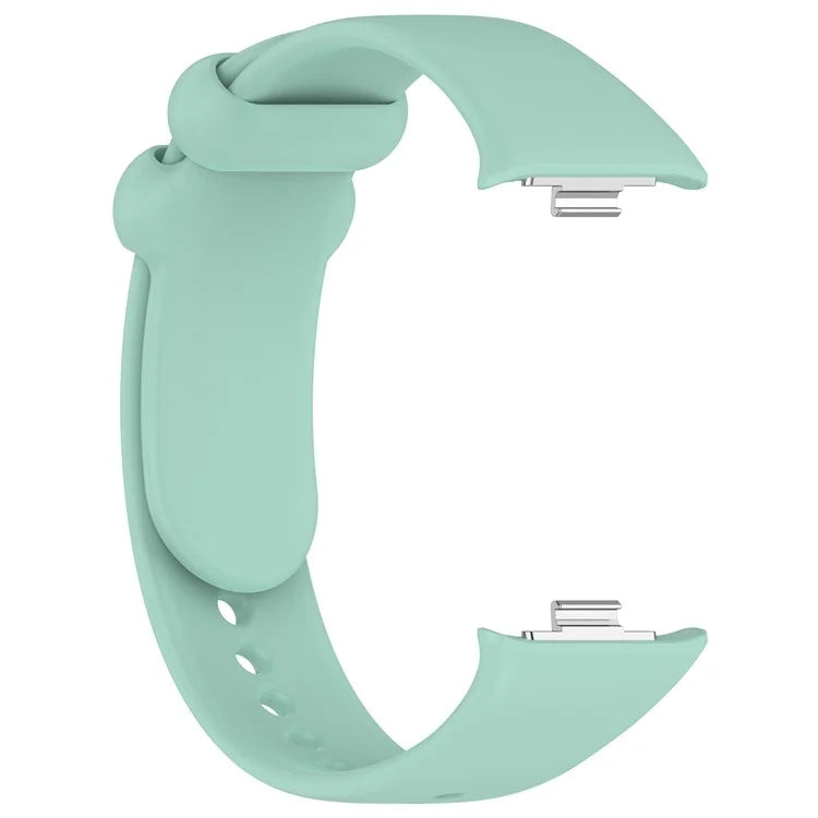 For Xiaomi Redmi Watch 4 / Mi 8 Pro Silicone Watch Band with Black Buckle
