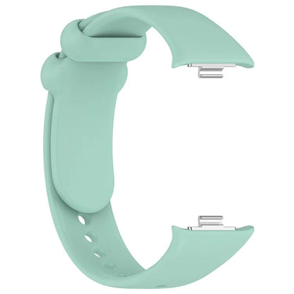 For Xiaomi Redmi Watch 4 / Mi 8 Pro Silicone Watch Band with Black Buckle