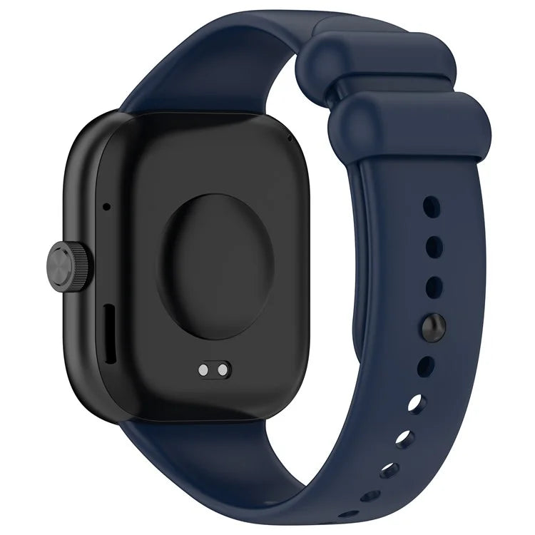 For Xiaomi Redmi Watch 4 / Mi 8 Pro Silicone Watch Band with Black Buckle