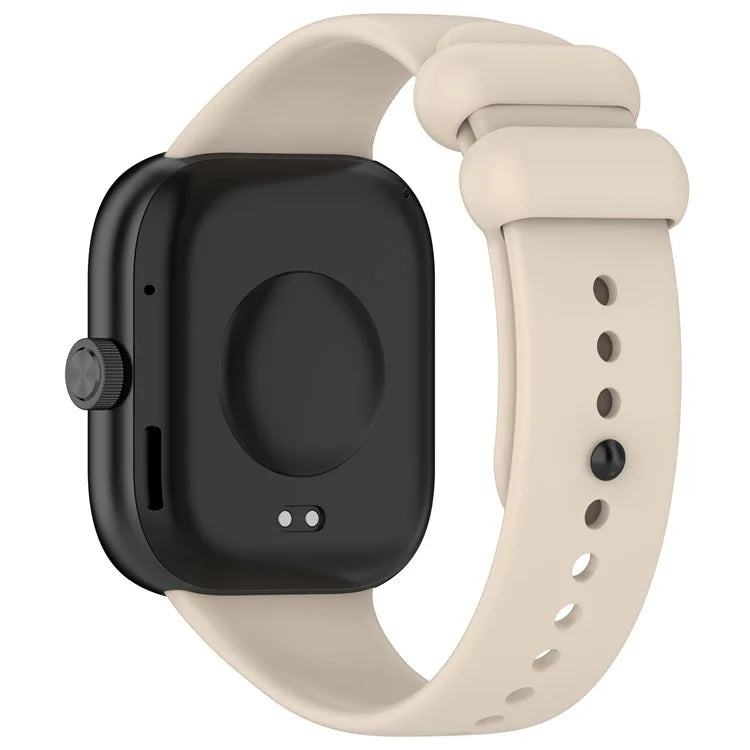 For Xiaomi Redmi Watch 4 / Mi 8 Pro Silicone Watch Band with Black Buckle