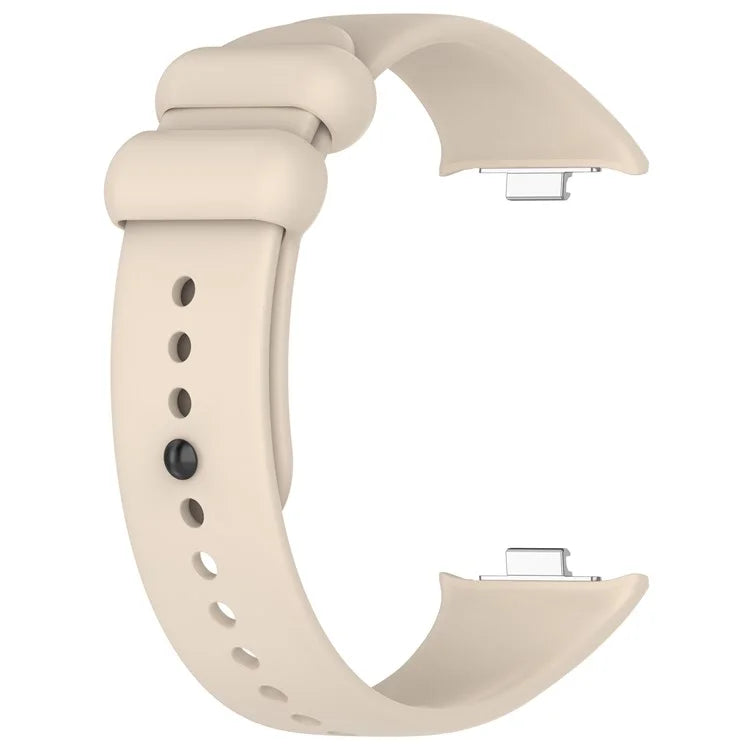 For Xiaomi Redmi Watch 4 / Mi 8 Pro Silicone Watch Band with Black Buckle