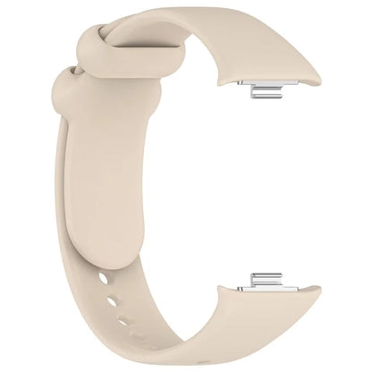 For Xiaomi Redmi Watch 4 / Mi 8 Pro Silicone Watch Band with Black Buckle