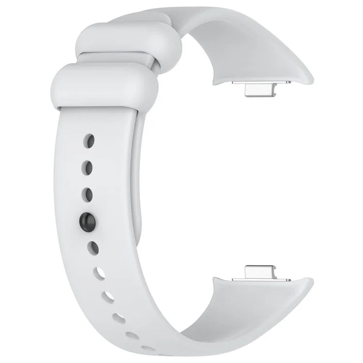 For Xiaomi Redmi Watch 4 / Mi 8 Pro Silicone Watch Band with Black Buckle