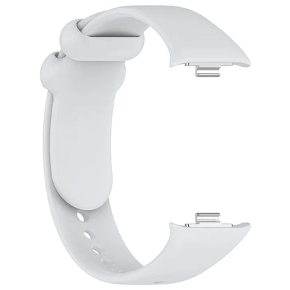 For Xiaomi Redmi Watch 4 / Mi 8 Pro Silicone Watch Band with Black Buckle