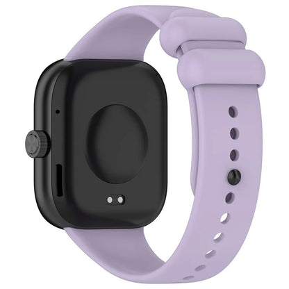 For Xiaomi Redmi Watch 4 / Mi 8 Pro Silicone Watch Band with Black Buckle