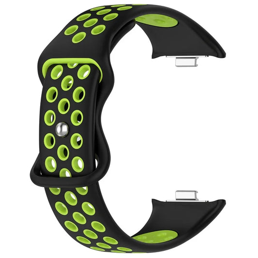 For Xiaomi Mi 8 Pro Replacement Band Dual Color Silicone Watch Strap