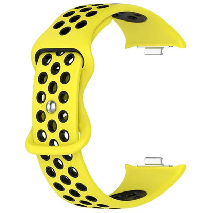 For Xiaomi Mi 8 Pro Replacement Band Dual Color Silicone Watch Strap