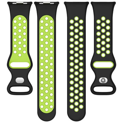 For Xiaomi Mi 8 Pro Replacement Band Dual Color Silicone Watch Strap