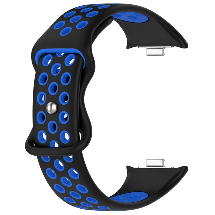For Xiaomi Mi 8 Pro Replacement Band Dual Color Silicone Watch Strap